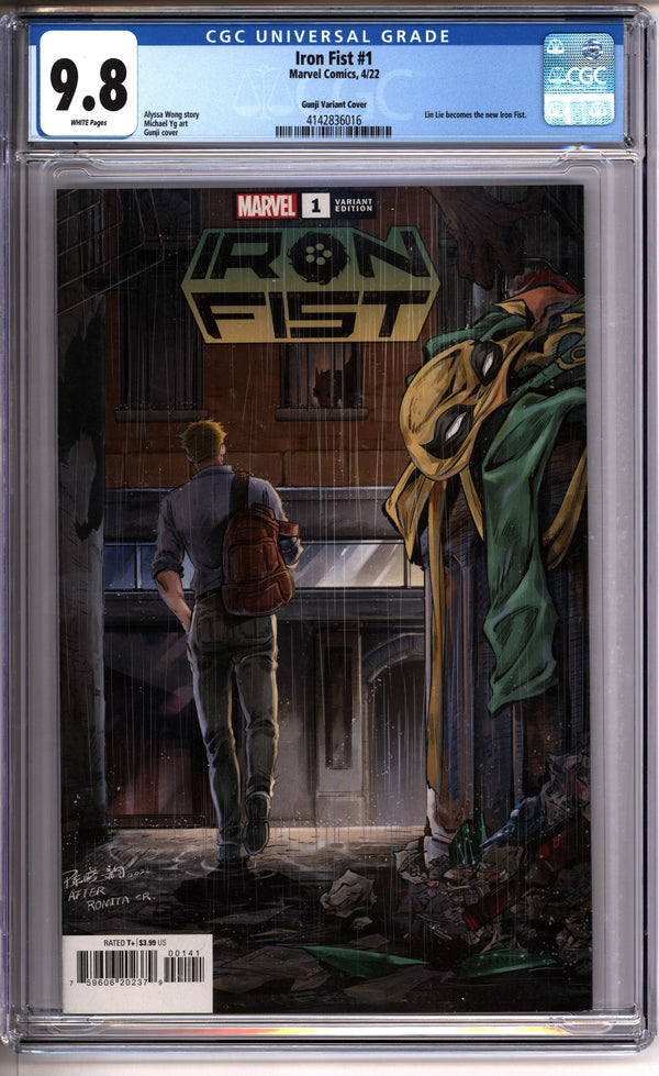 Iron Fist #1 CGC 9.8 front