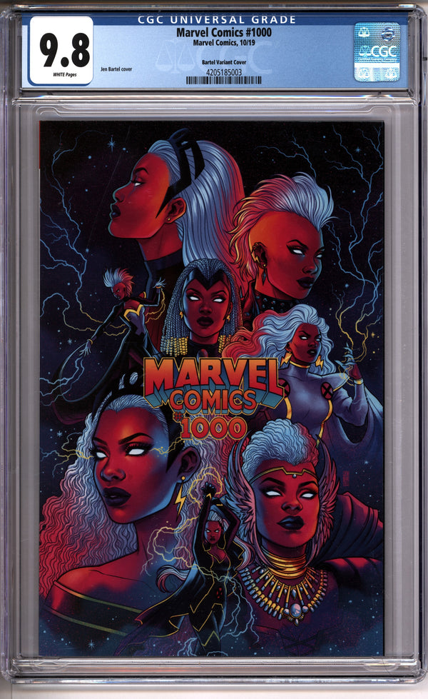 Marvel Comics #1000 CGC 9.8 front