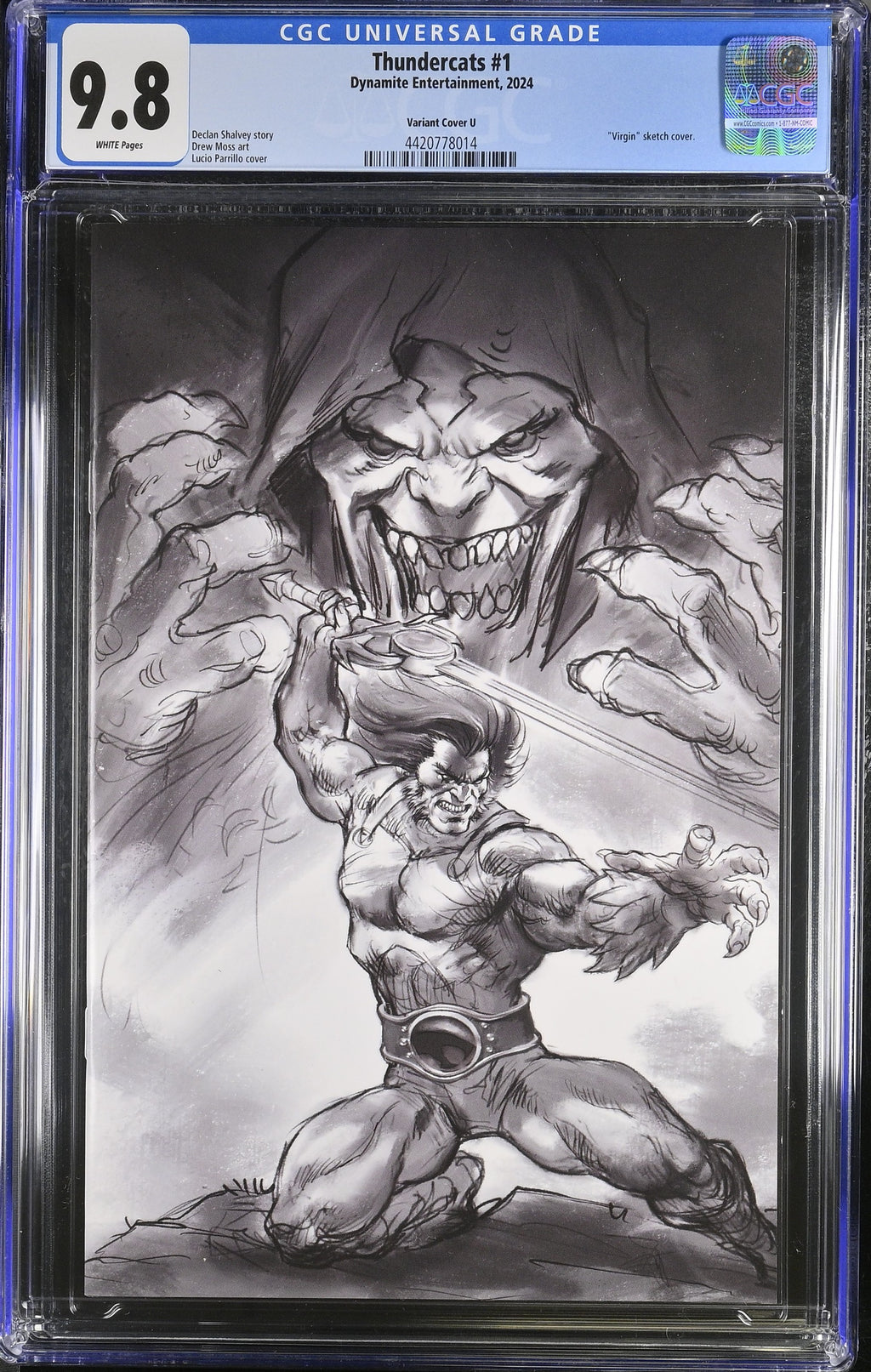 Thundercats #1 CGC 9.8 front