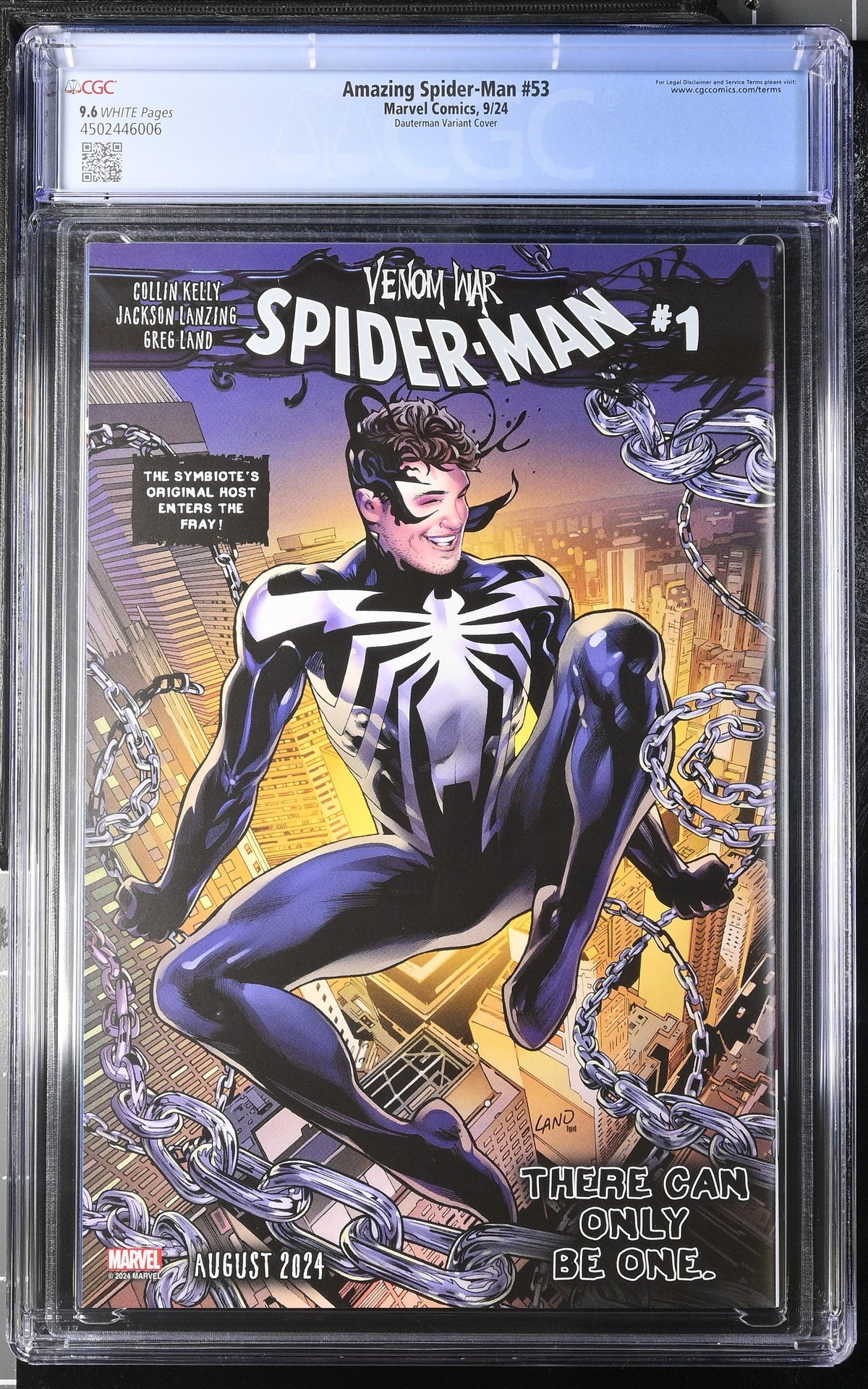 Amazing Spider-Man #53 CGC 9.6 back