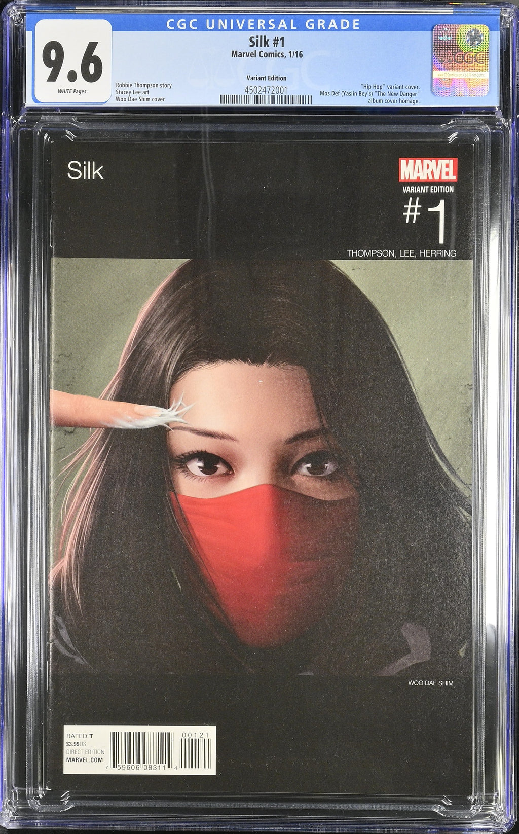 Silk #1 CGC 9.6 front