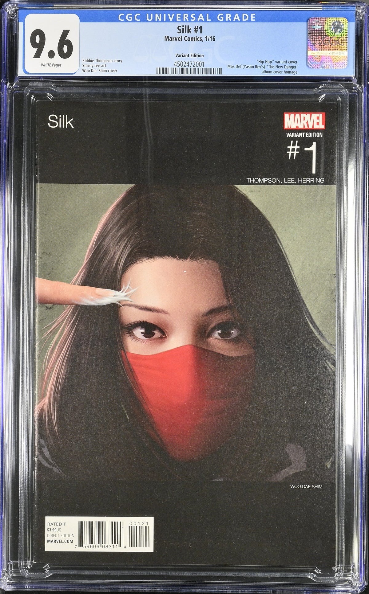 Silk #1 CGC 9.6 front