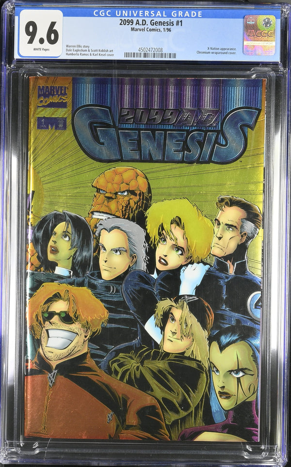 2099 A.D. Genesis #1 CGC 9.6 front