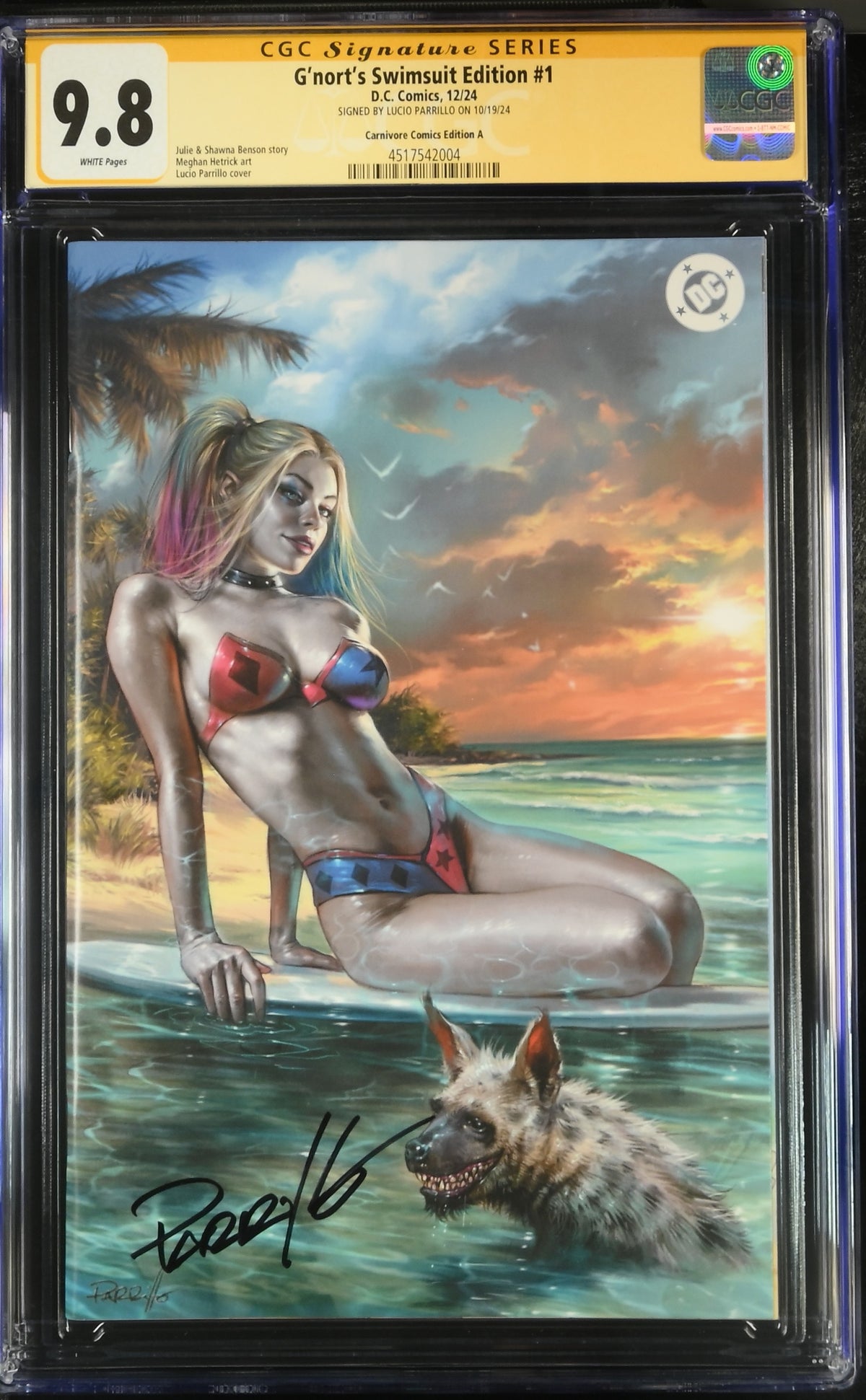 G'nort's Swimsuit Edition #1 CGC 9.8 front