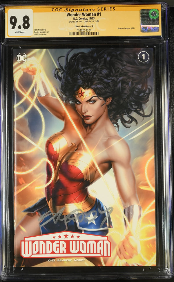 Wonder Woman #1 CGC 9.8 front