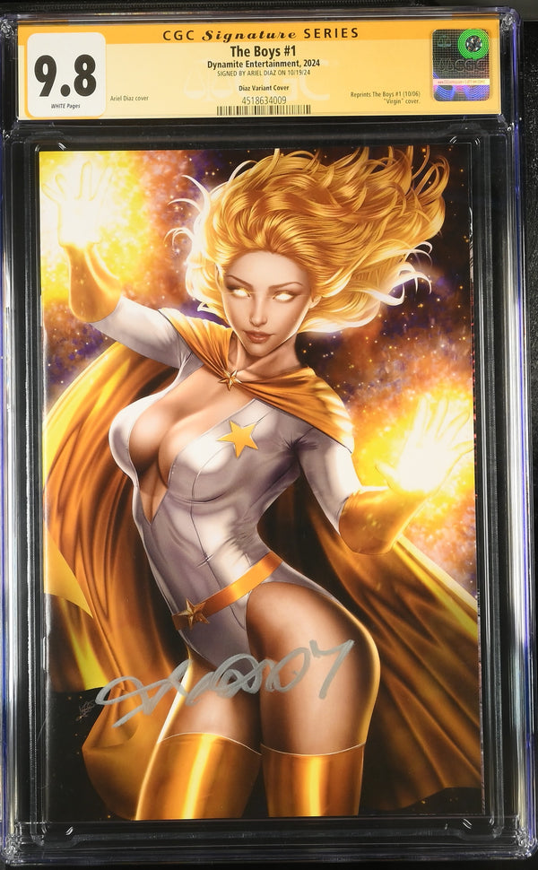 The Boys #1 CGC 9.8 front