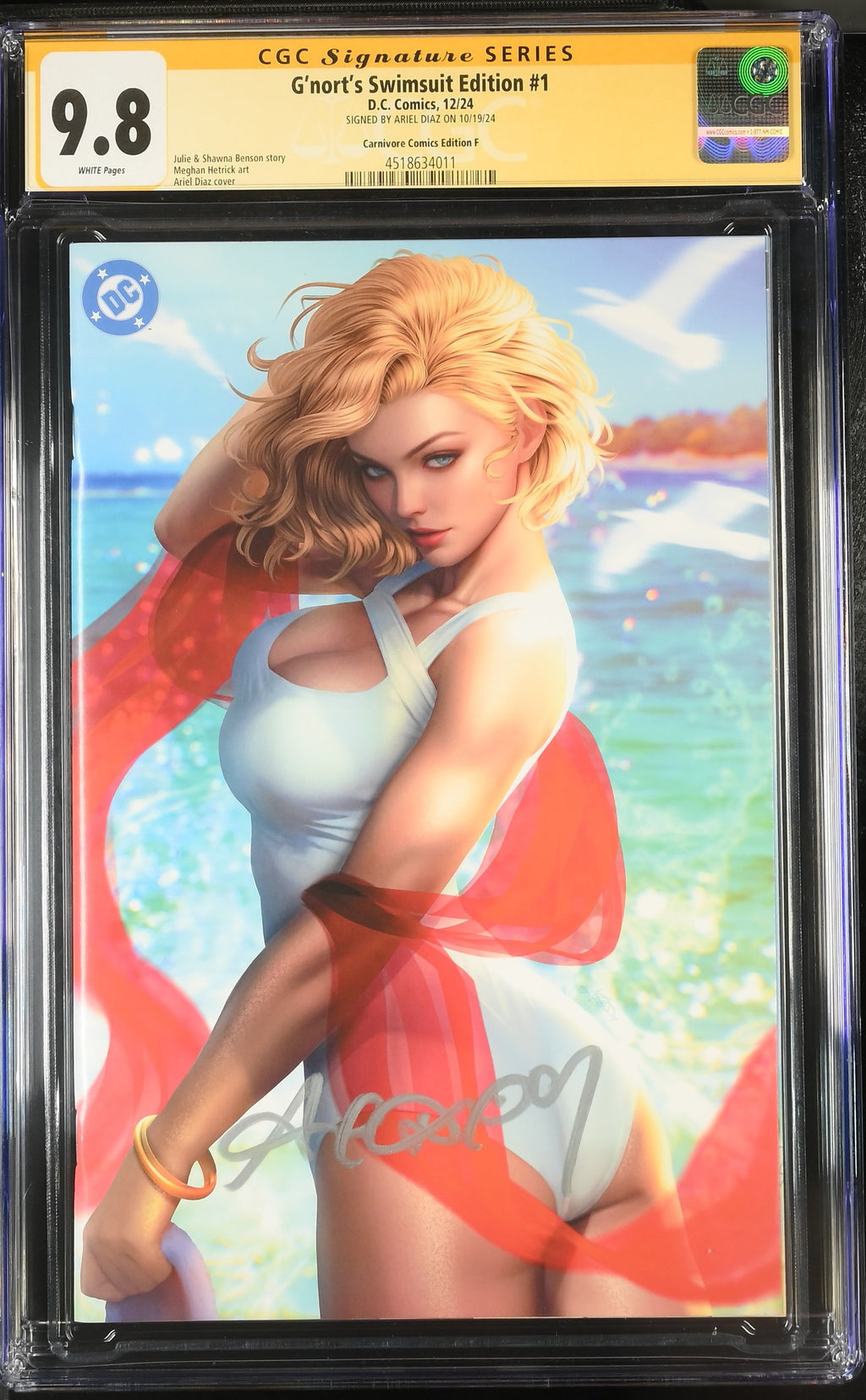 G'nort's Swimsuit Edition #1 CGC 9.8 front