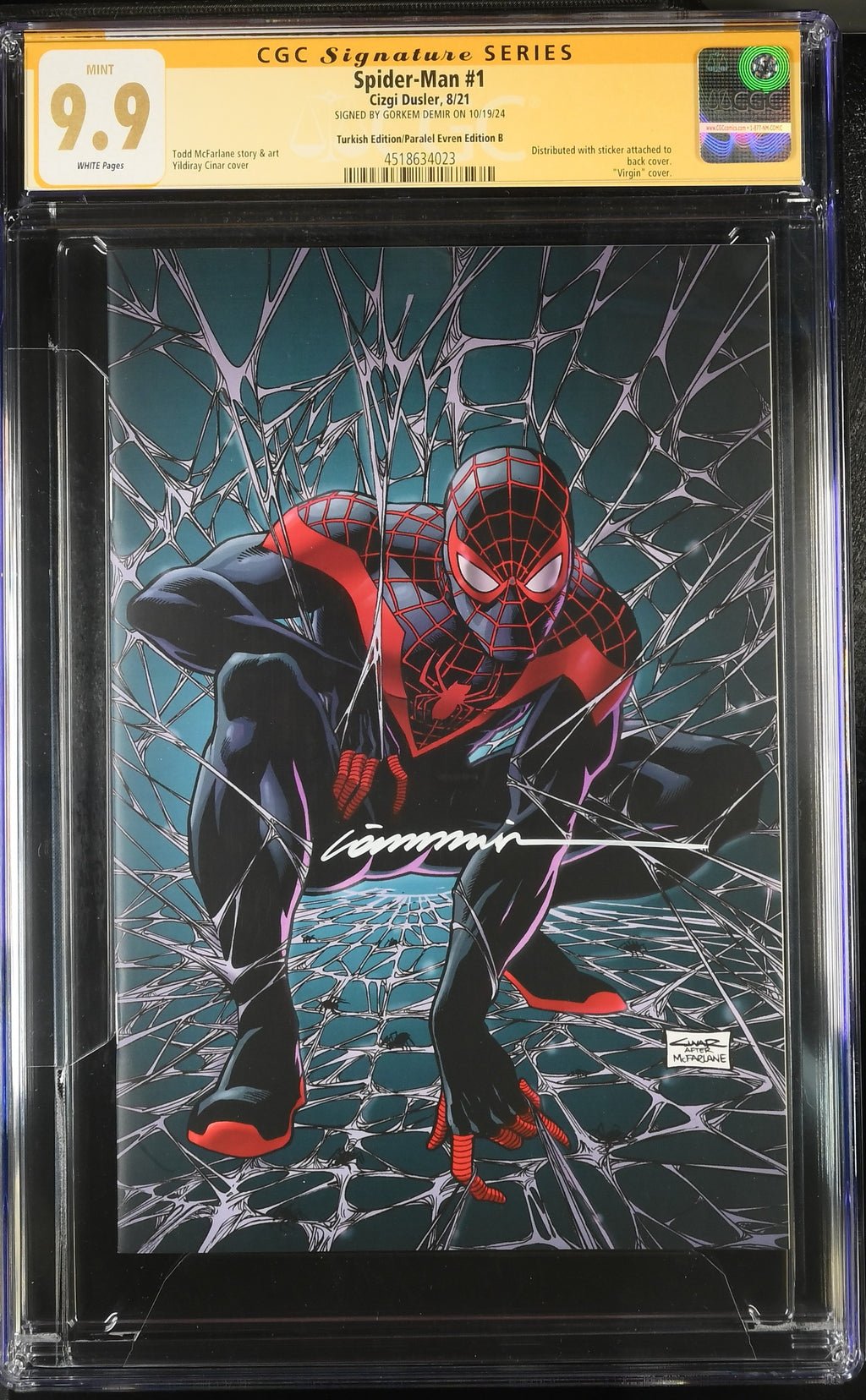 Spider-Man #1 CGC 9.9 front