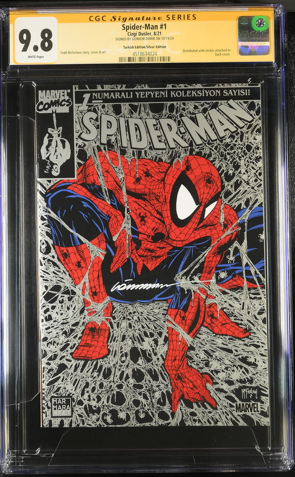 Spider-Man #1 CGC 9.8 front