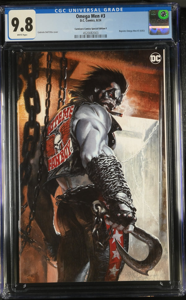 Omega Men #3 CGC 9.8 front