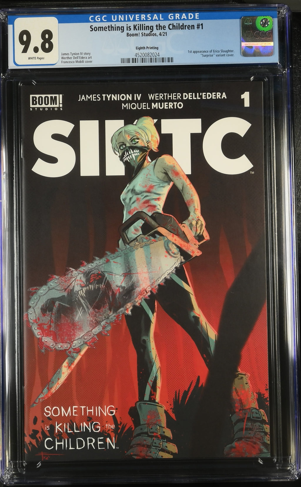 Something is Killing the Children #1 CGC 9.8 front