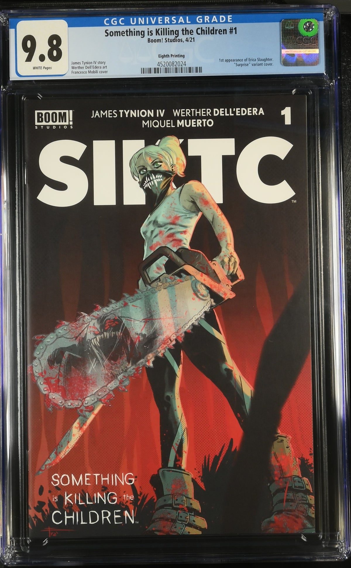Something is Killing the Children #1 CGC 9.8 front