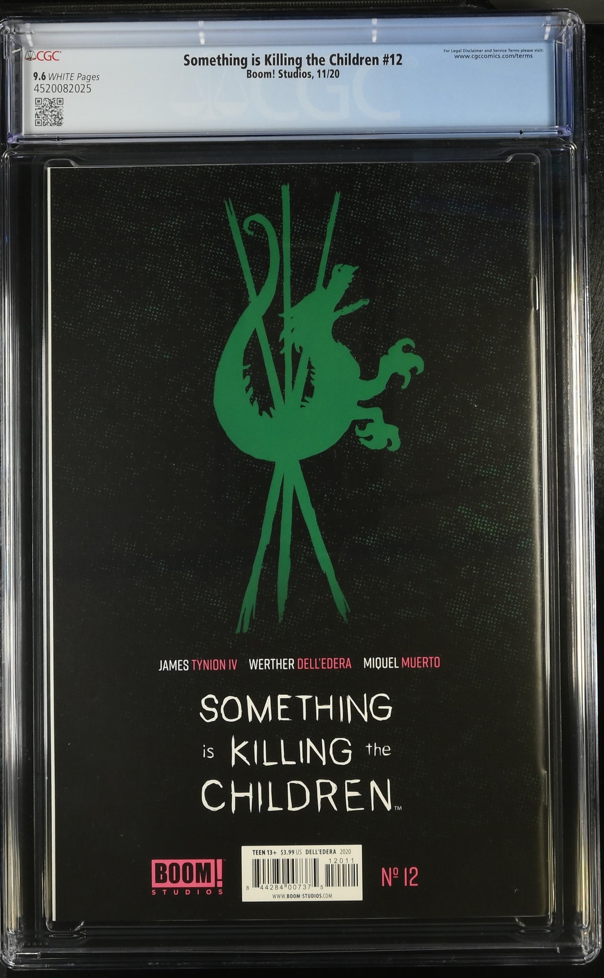 Something is Killing the Children #12 CGC 9.6 back