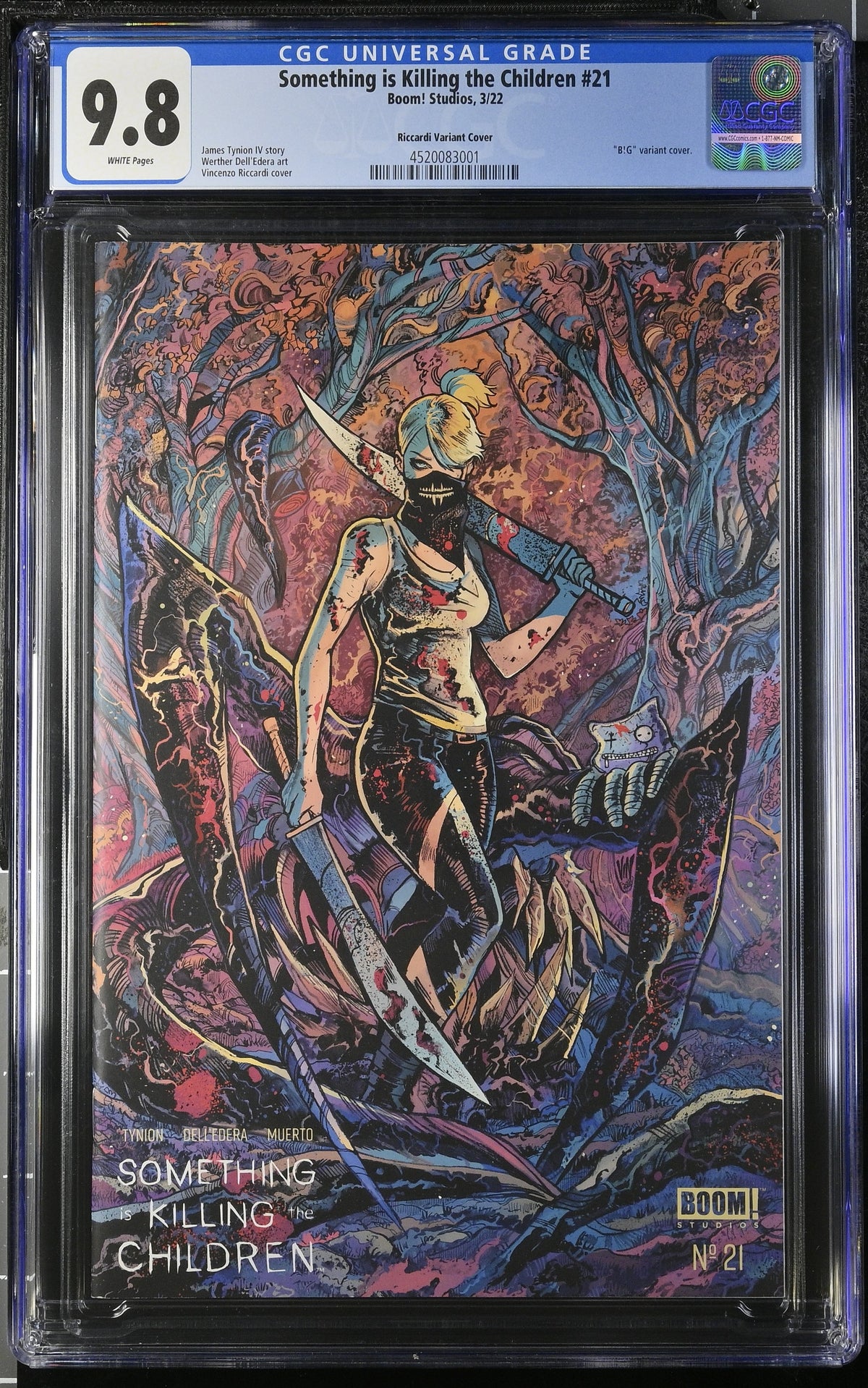 Something is Killing the Children #21 CGC 9.8 front