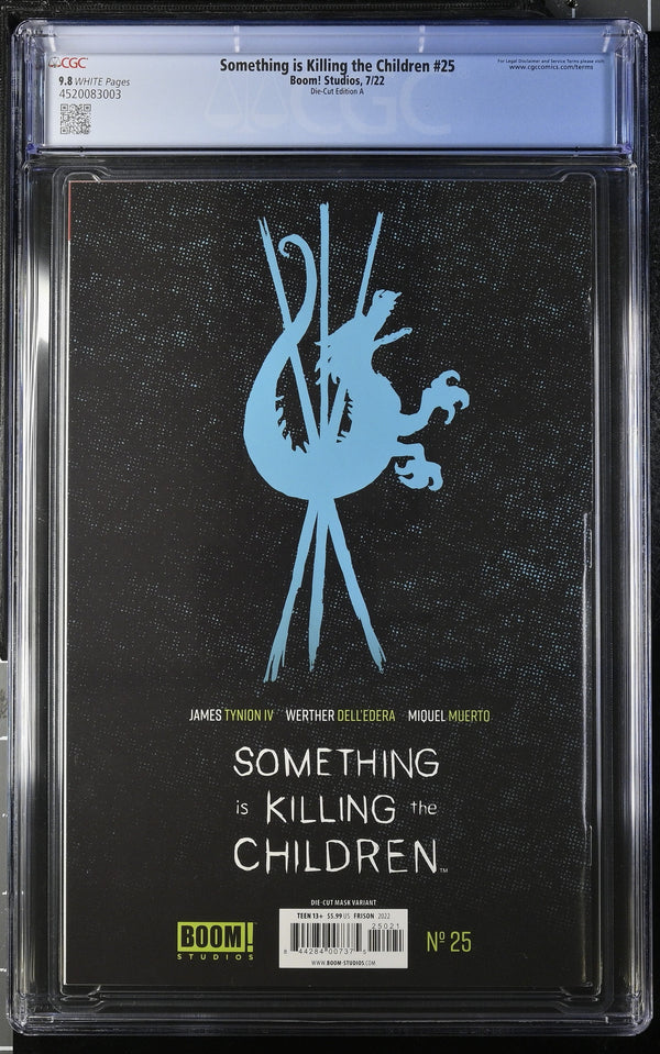 Something is Killing the Children #25 CGC 9.8 back