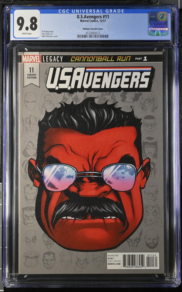 U.S.Avengers #11 CGC 9.8 front