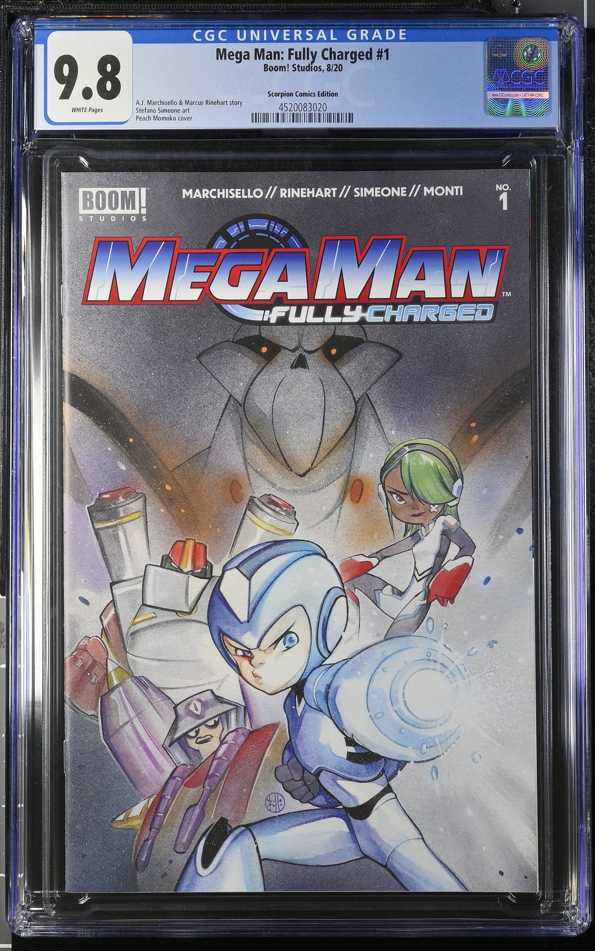 Mega Man: Fully Charged #1 CGC 9.8 front