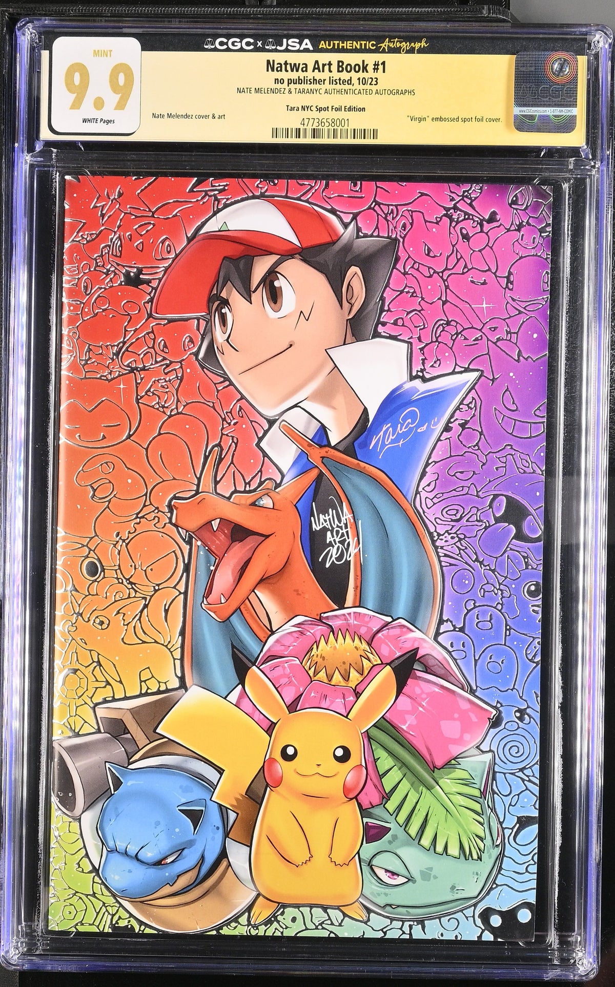 Natwa Art Book #1 CGC 9.9 front Main image