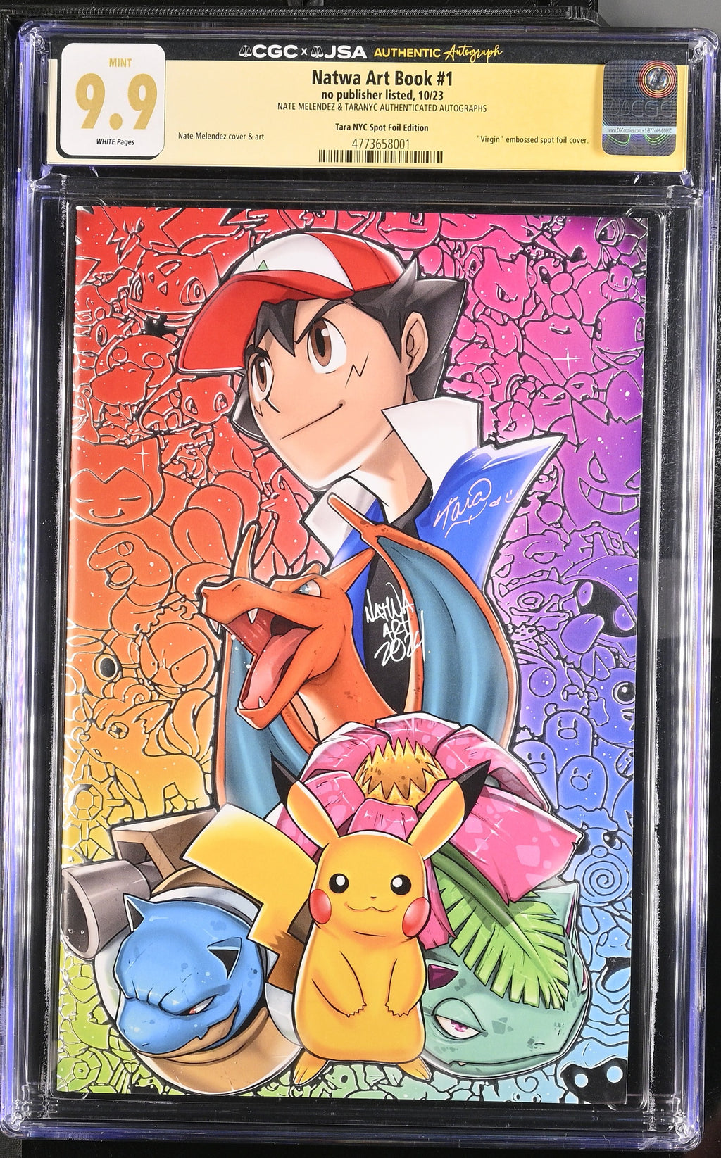 Natwa Art Book #1 CGC 9.9 front