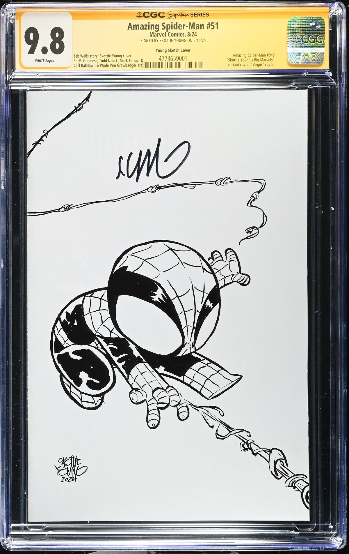 Amazing Spider-Man #51 CGC 9.8 front