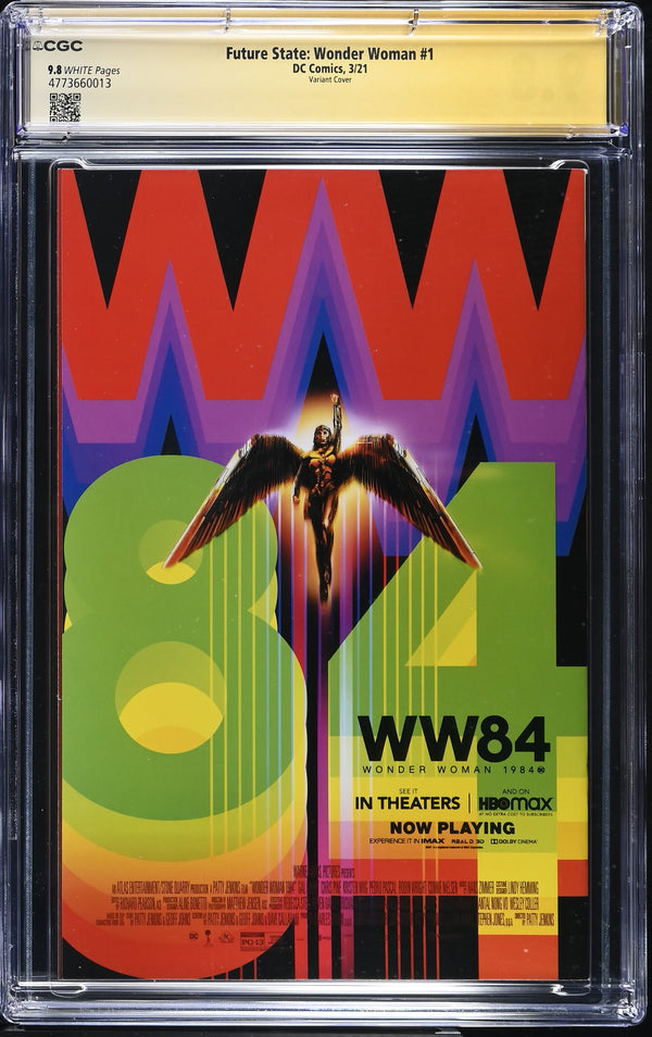 Future State: Wonder Woman #1 CGC 9.8 back