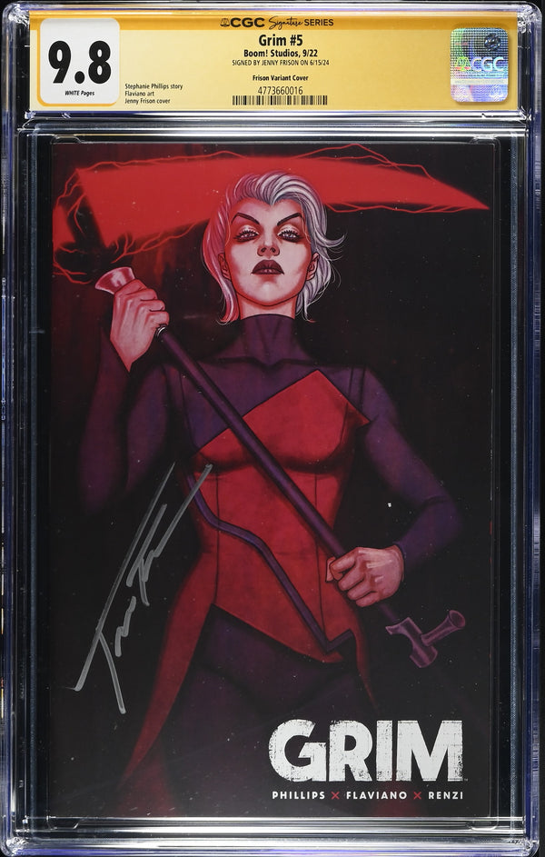 Grim #5 CGC 9.8 front