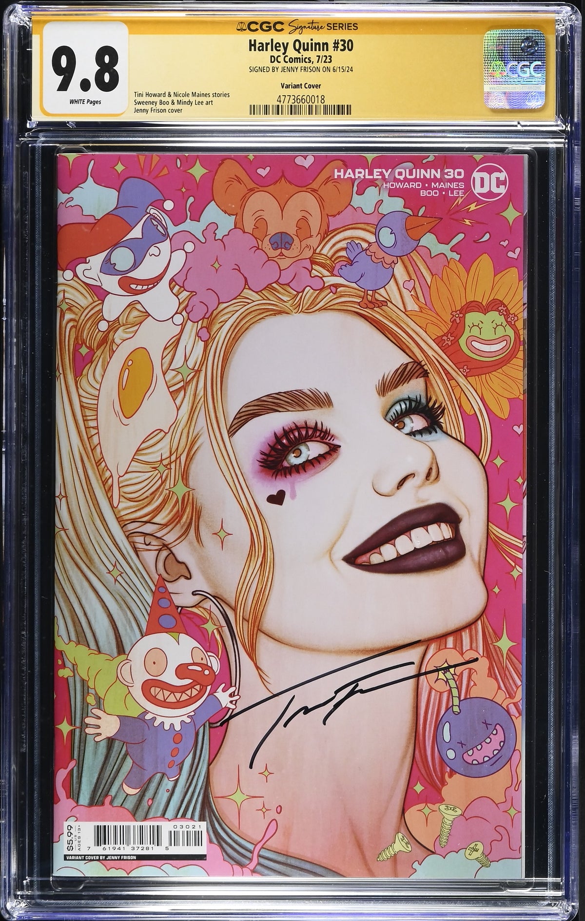 Harley Quinn #30 CGC 9.8 front