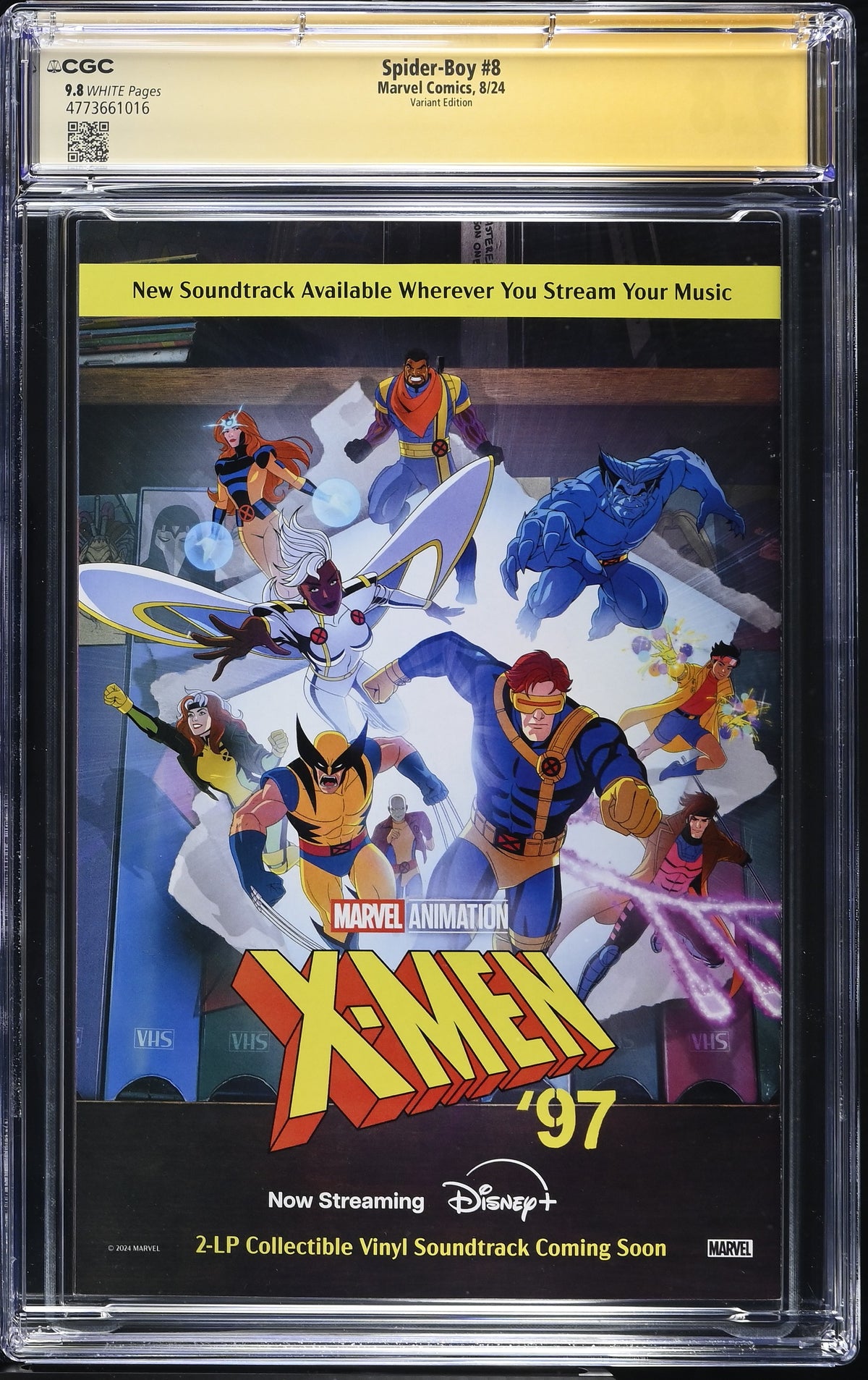 Spider-Boy #8 CGC 9.8 back