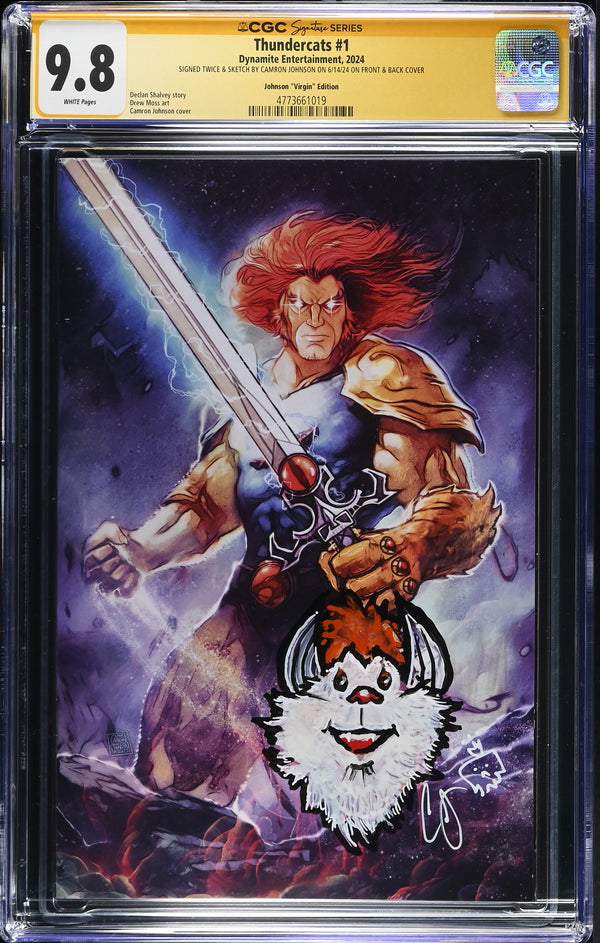 Thundercats #1 CGC 9.8 front
