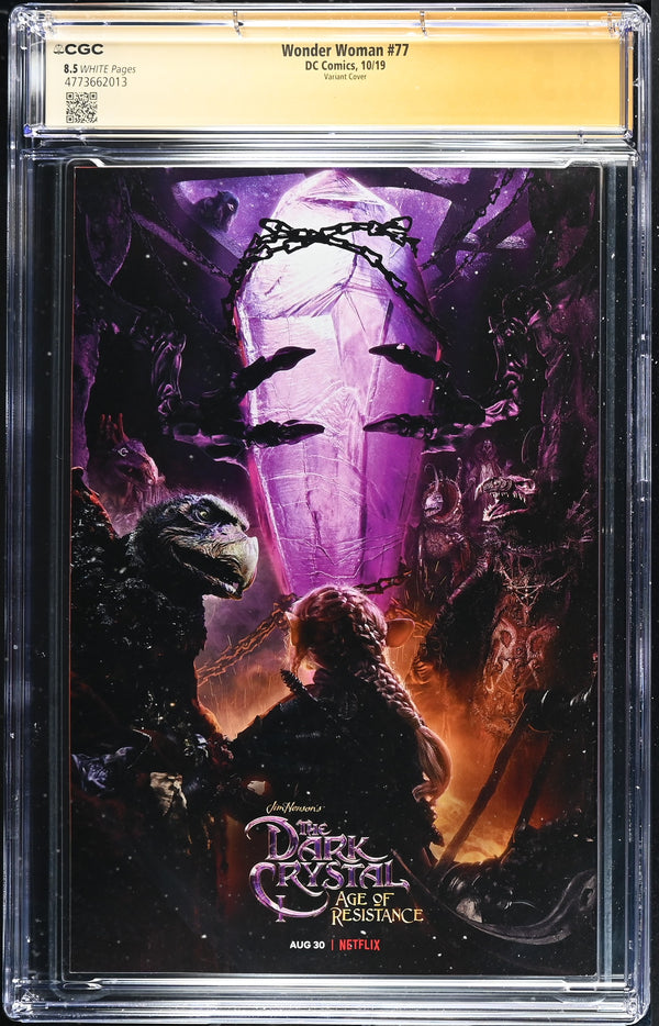 Wonder Woman #77 CGC 8.5 back