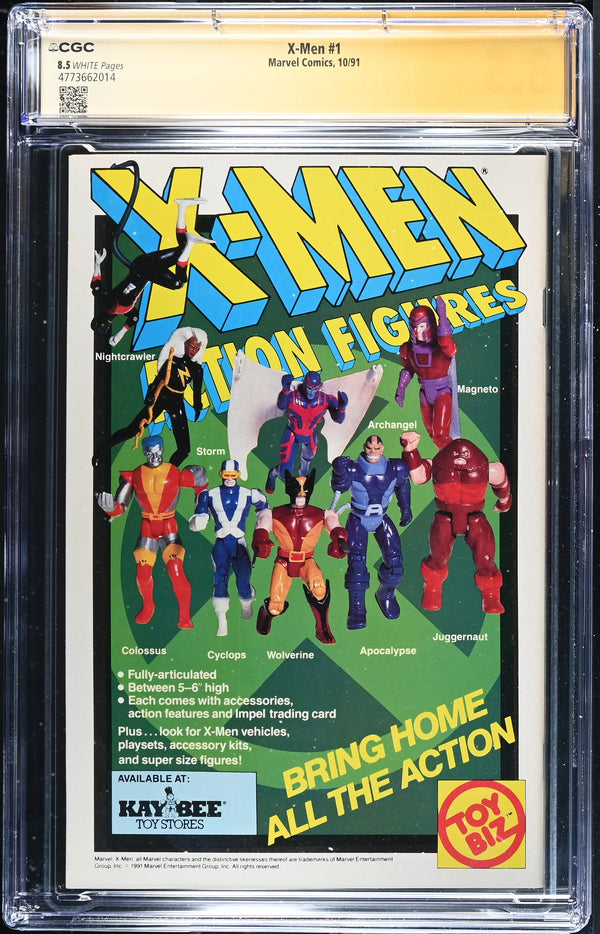 X-Men #1 CGC 8.5 back