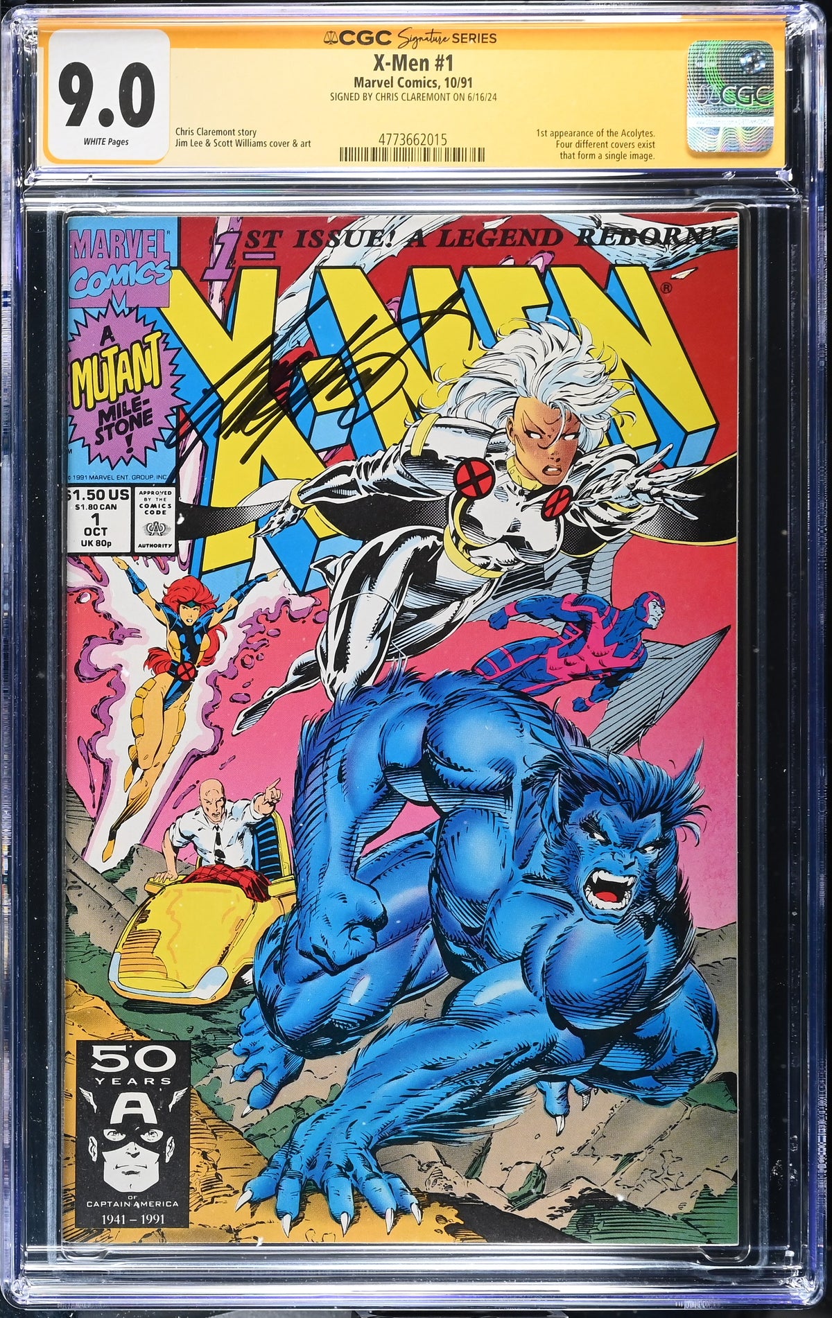 X-Men #1 CGC 9.0 front
