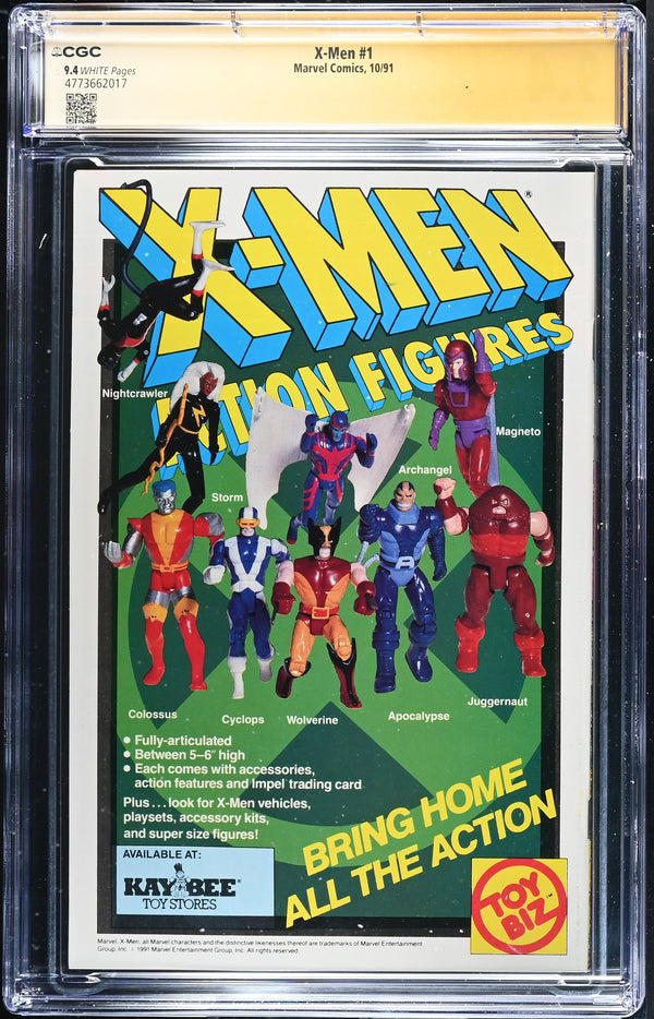 X-Men #1 CGC 9.4 back