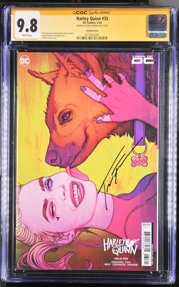 Harley Quinn #35 CGC 9.8 front