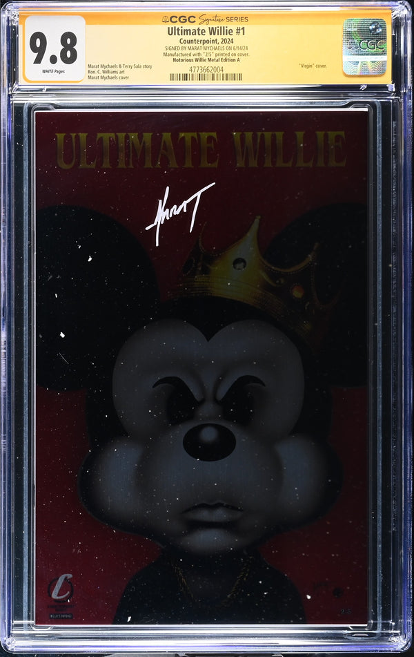 Ultimate Willie #1 CGC 9.8 front