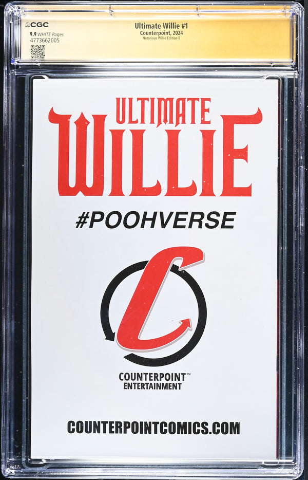 Ultimate Willie #1 CGC 9.9 back