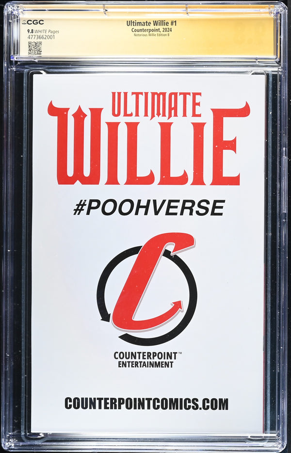 Ultimate Willie #1 CGC 9.8 back