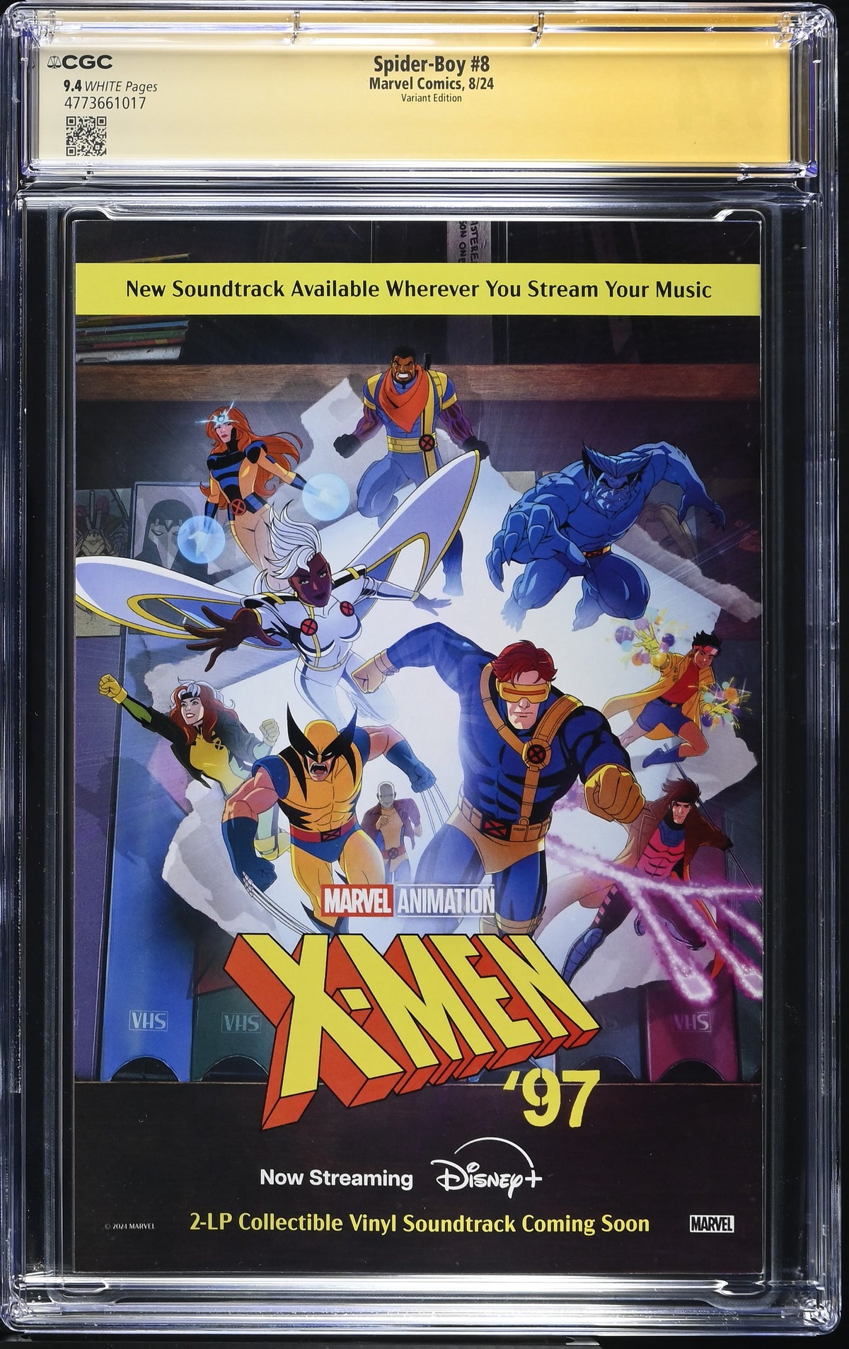 Spider-Boy #8 CGC 9.4 back