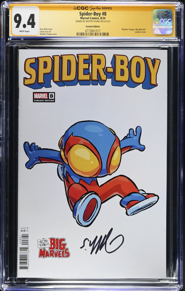 Spider-Boy #8 CGC 9.4 front