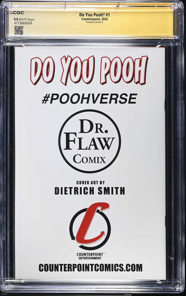 Do You Pooh? #1 CGC 9.9 back