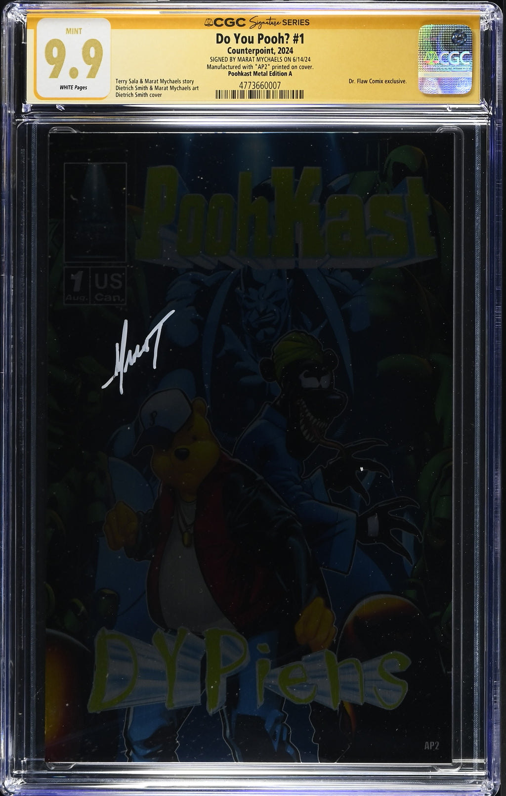 Do You Pooh? #1 CGC 9.9 front