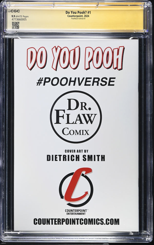 Do You Pooh? #1 CGC 9.9 back