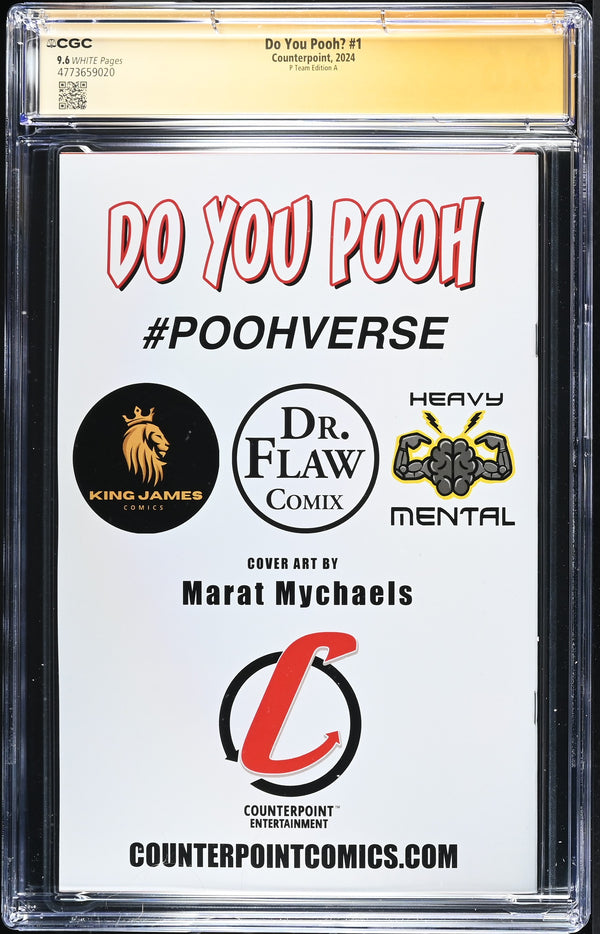 Do You Pooh? #1 CGC 9.6 back