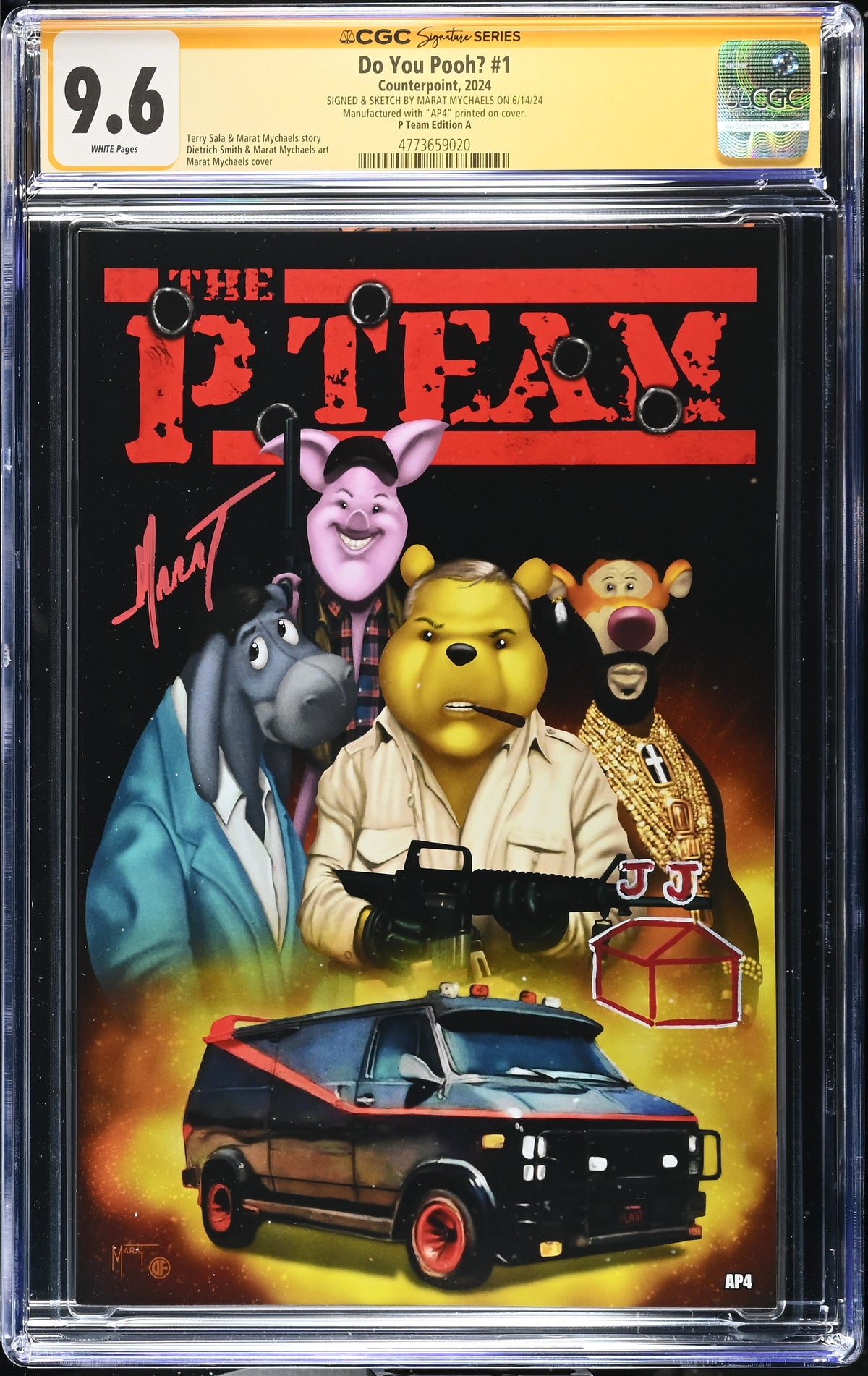 Do You Pooh? #1 CGC 9.6 front