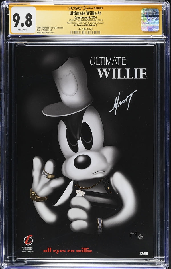 Ultimate Willie #1 CGC 9.8 front