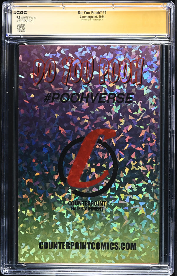 Do You Pooh? #1 CGC 9.8 back