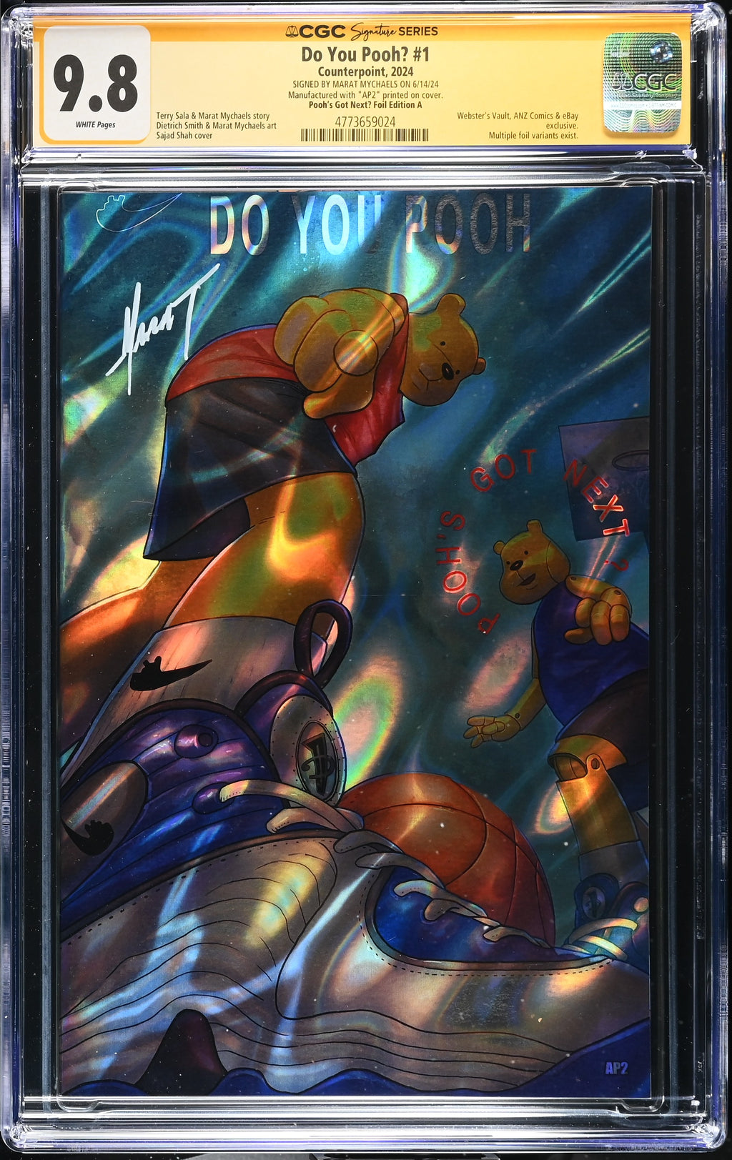 Do You Pooh? #1 CGC 9.8 front