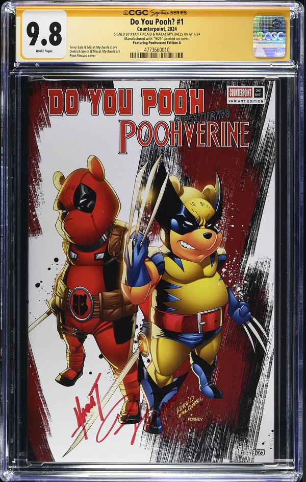 Do You Pooh? #1 CGC 9.8 front