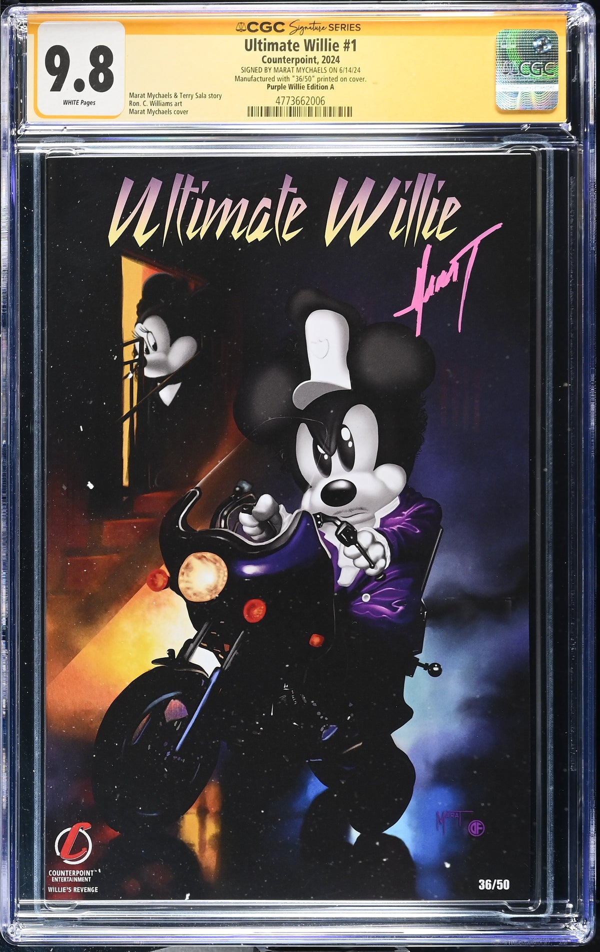 Ultimate Willie #1 CGC 9.8 front