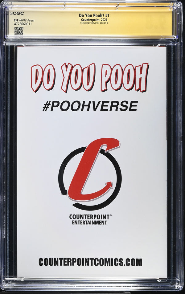 Do You Pooh? #1 CGC 9.8 back